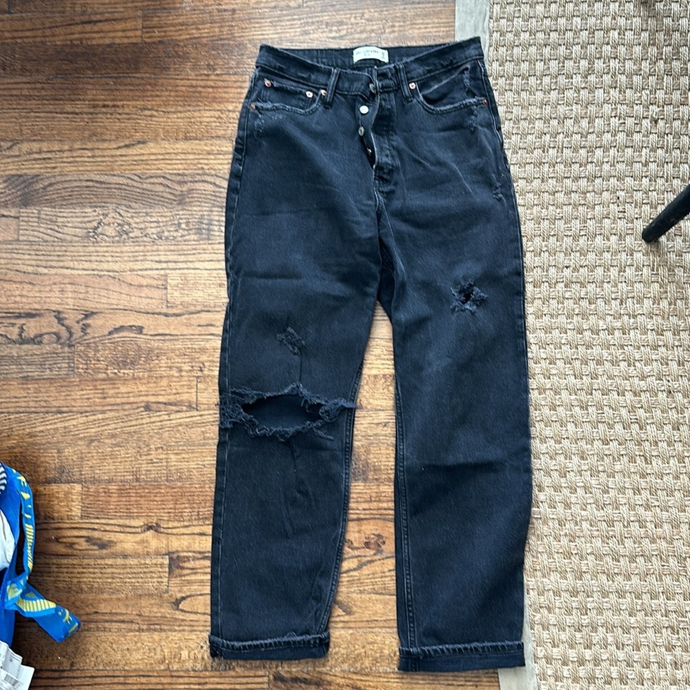 Abercrombie & Fitch The Dad High Rise jean